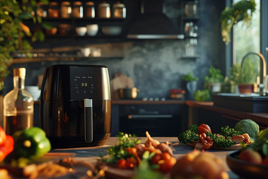 largest air fryer oven