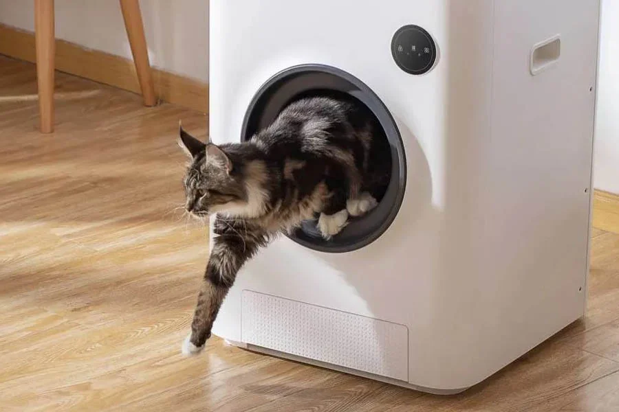 automatic cat scooper